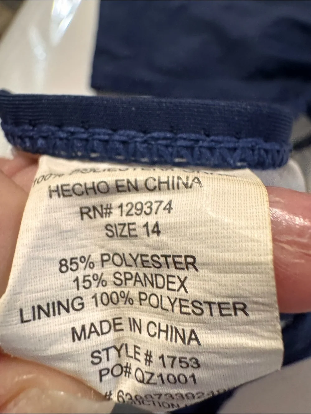 No Boundaries Navy Blue and Yellow 
